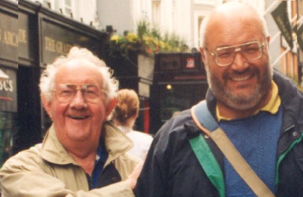 Pol Rouet et Roland De Smet en Irlande en 1997 Pol Rouet et RDS et Irlande en 97